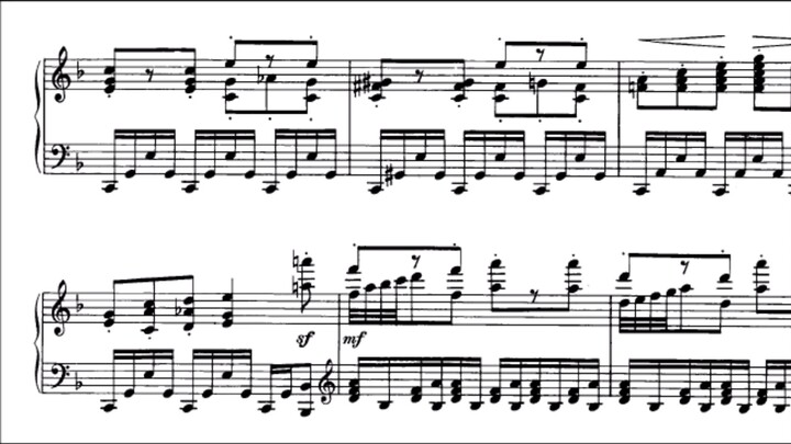 【เปียโน】Prokofiev-4 Etudes Op.2