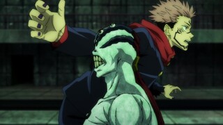 Itadori and Sukuna vs Special Grade Curse, Sukuna takes Itadori's body and kills him (English Dub)