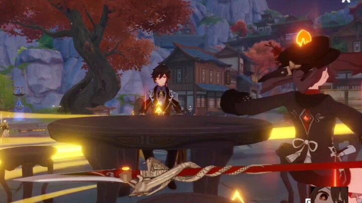 Zhongli: Anak Hu Tao ini… Aku nggak sanggup menghadapinya.