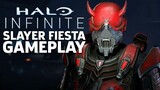 Halo Infinite Fracture: Tenrai Slayer Fiesta Gameplay
