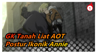 [Attack on Titan / GK] Patung Tanah Liat Buatan Sendiri / Merekonstruksi Postur Ikonik Annie_1