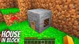 I found the HOUSE in  STONE BLOCK in Minecraft ! What's INSIDE the SMALLEST HOUSE  in STONE BLOCK ?