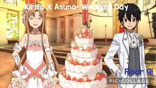 Sword Art Online Integral Factor: Kirito X Asuna- Wedding Day (QB-Floor 91)