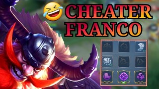 CHEATER FRANCO & SPEED BUILD | SL HIRU MLBB