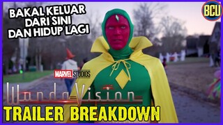 INI DIA TANDA KALAU VISION BAKAL HIDUP LAGI DARI REALITY WANDA ‼️ | WANDAVISION TRAILER BREAKDOWN