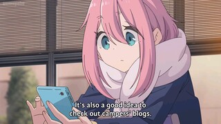 Laid Back Camp Season 2 Episode 7 (English Sub)