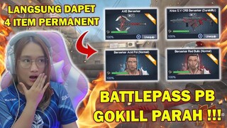 LANGSUNG DAPET 4 ITEM PERMANENT!! BATTLEPAS PB MAKIN GOKIL!! - POINT BLANK INDONESIA