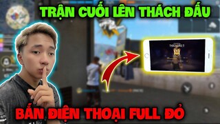 FREE FIRE | Trận Cuối Lên Thách Đấu "Mùa 29" Hùng Mõm Cần Điện Thoại Bắn Full Đỏ !!!