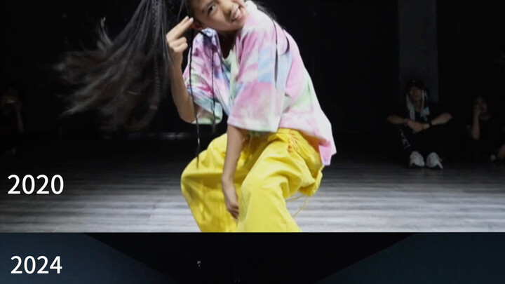 和四年前的自己来一场碰撞#张艺兴#莲#胡博文编舞