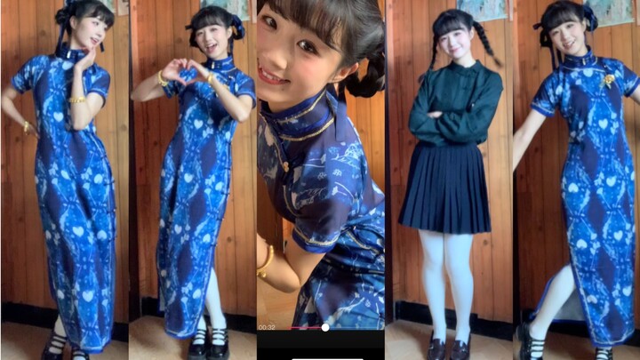 Pear-shaped girl transforms into a cheongsam beauty! 🦋💧 ❄️