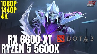 Dota 2 | Ryzen 5 5600x + RX 6600 XT | 1080p, 1440p, 4K benchmarks!