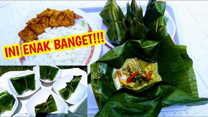 RESEP GARANG ASEM AYAM DAUN PISANG | CUKUP BUKA ORDERAN DARI RUMAH UNTUK KONSUMEN BERBUKA DAN SAHUR