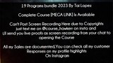 19 Programs bundle 2023 By Tai Lopez Course download