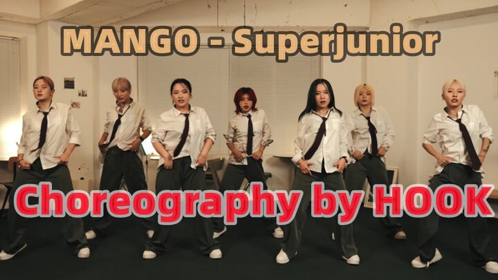 【ห้องซ้อม Hook 4K】Aiki อัปเดตบนยูทูบ เวอร์ชันเต้นประกอบเพลง Super Junior - MANGO / เวอร์ชันเต้นโดยที