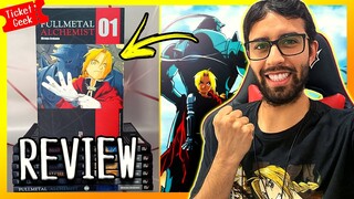REVIEW MANGÁ FULLMETAL ALCHEMIST  VOL. 1! ONDE ENCONTRAR?