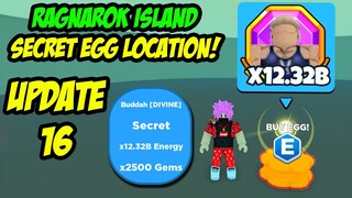 NEW Secret Egg Location Ragnarok Island Update 16 in Anime Punching Simulator