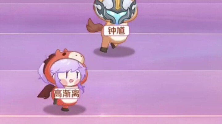 Trận đấu này hài quá đi, hahaha, không ngờ lại là trận thi đấu dùng đạo cụ.