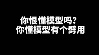 【你很懂模型吗？】
