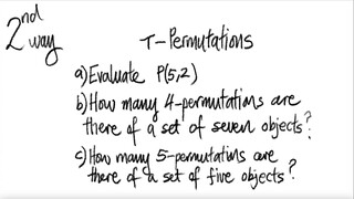 2nd/2ways: r-Permutations