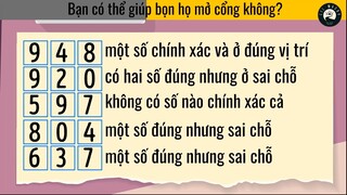 16 Câu Đố Hóc Búa Khiến Não Bạn Toát Mồ Hôi Hột - PHẦN 2 #kienthuc