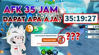 AFK 35 JAM !! DAPAT APA AJA?? -Weapon Fighting Simulator Roblox Indonesia #MainRoblox