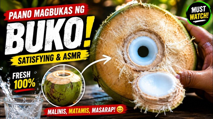 Perfect Coconut Cut 🥥 #Shorts #Coconut #ASMR