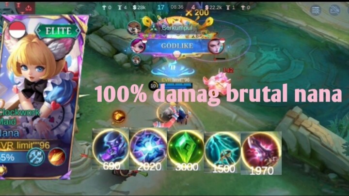 bantai pake nana jos