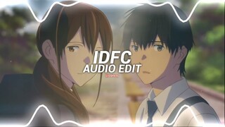 idfc (i'm only a fool for you) - blackbear [edit audio]