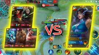 KADITA vs 5 MAN! This is What Happen! | MLBB