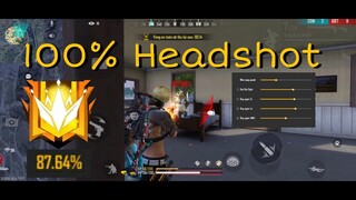 Oneshot 1vs4 Free Fire | Độ nhạy và Nút bắn kèm Dpi cực chuẩn cho máy yếu | 100% Headshot 👽 🇻🇳 🇧🇷 🇹🇭