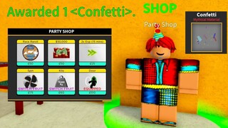 Bloxfruits New Haki, Party Shop & Confetti |Christmas Event