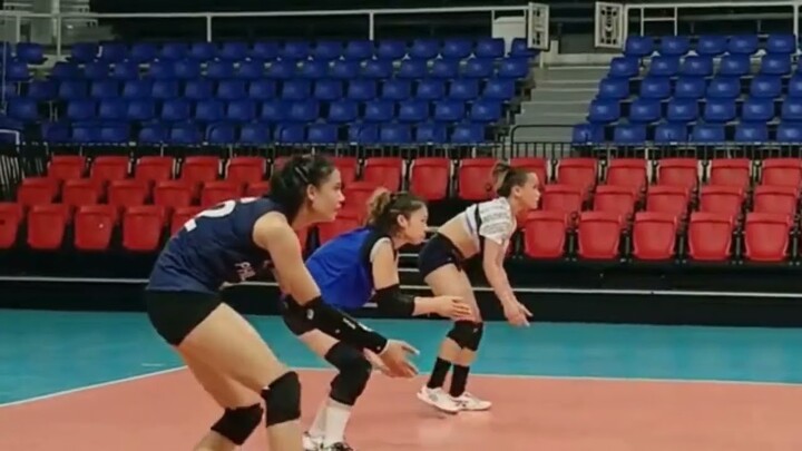 ALAS PILIPINAS AVC CHALLENGE CUP 2024 PHILIPPINE WOMENS VOLLEYBALL TEAM TRAINING #volleyball #fyp