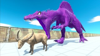 PURPLE ALIEN SPINOSAURUS DEATH RUN