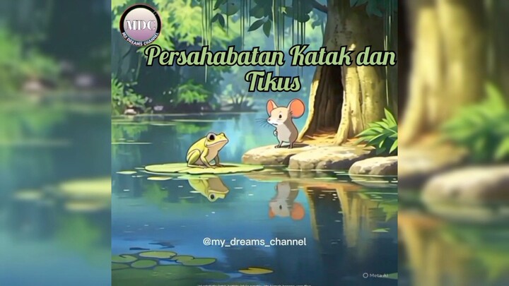"Persahabatan Katak dan Tikus 🐸🐭"||Animasi||My Dreams Channel||