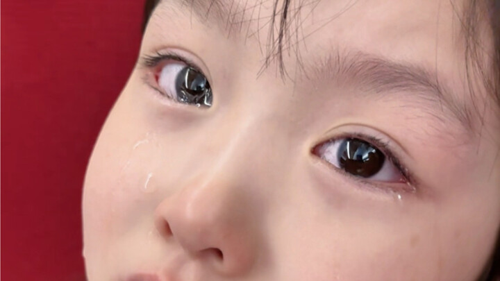 I’m crying, but I’m strong!