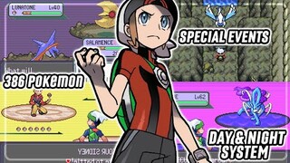 Complete Pokemon GBA Rom Hack 2020! Pokemon Cosmic Emerald Special Events, 386 Pokemon And More