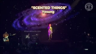 LOOK: @yesung1106 performed “Scented Things” as his first song for “Unfading Sense” Tour!