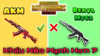 AKM VS Beryl M762 (So Sánh Vũ Khí) | Tips & Trick PUBGM | Bong Bong TV [PUBG Mobile]