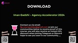 [COURSES2DAY.ORG] Iman Gadzhi – Agency Accelerator 2024