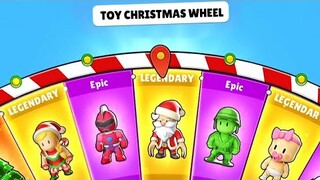 🎅New Christmas Skin Spin Wheel | Stumble Guys