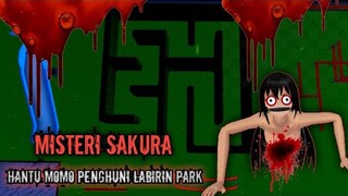 Hantu momo penghuni labirin park  || MisteriSakura ||SakuraSchoolSimulator