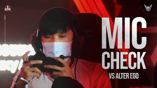 BTS DAN MIC CHECK MPLS7 WEEK 1 VS ALTER EGO