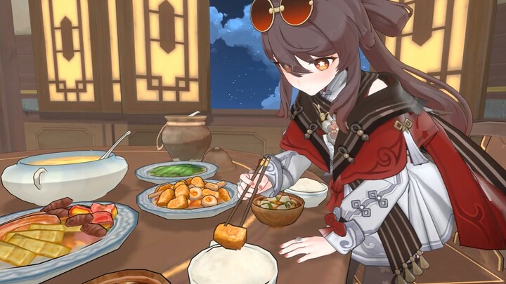 Go to Hutao's house for New Year's Eve dinner
