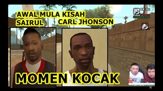 AWAL MULA KISAH CJ DAN SAIRUL - MEME KOCAK WINDAH BASUDARA MOMEN KOCAK GTA SAN ANDREAS