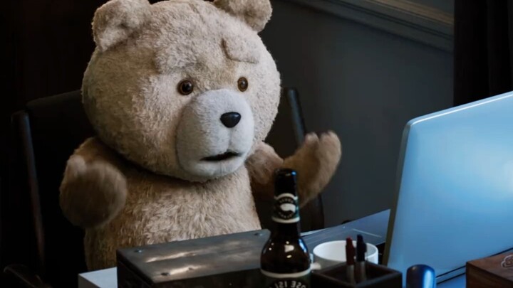 "It takes three times watching Paddington Bear to see Teddy Bear once."