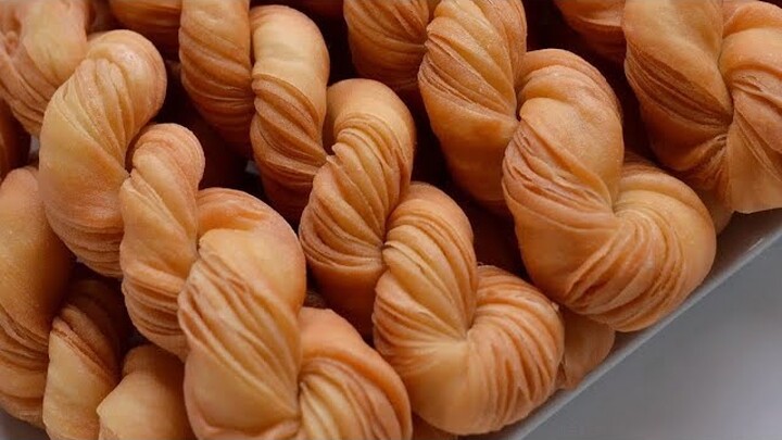 Baru Tahu Resep Ini, Coba Kalau Punya Tepung Bikin Juga | Crispy Layered Twisted Doughnut