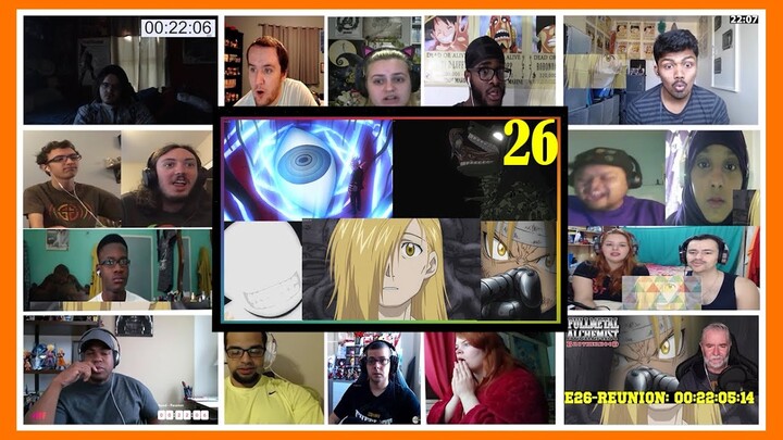 "REUNION WITH AL and A WAY OUT?!!!" | Fullmetal Alchemist Brotherhood Episode 26 | REACTION MASHUP