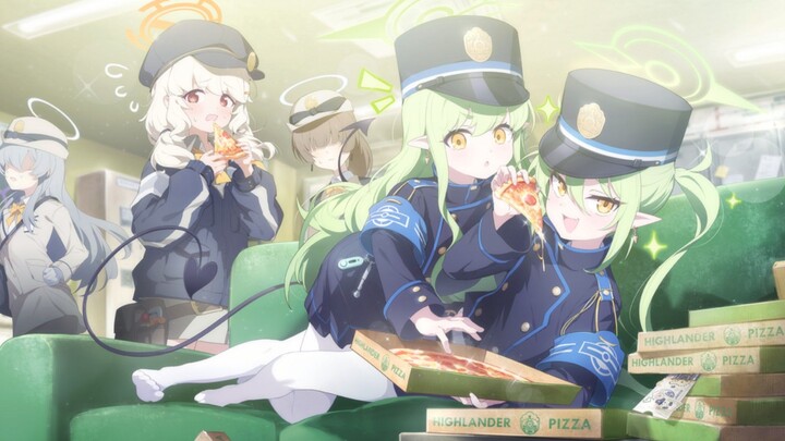 Sudah saatnya membawa pulang dua klepon hijo ini... 🗿😌 (Blue Archive Global Gacha)