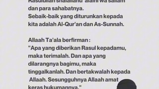 BELAJAR SUNNAH