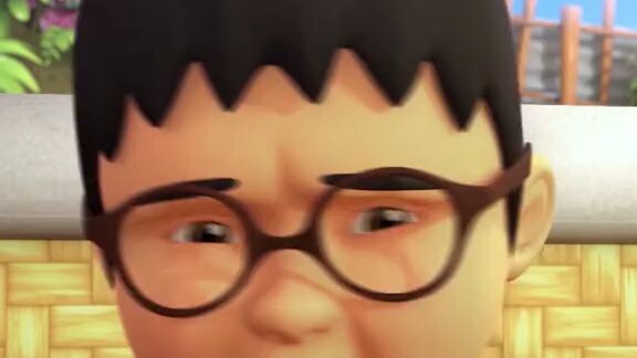 Upin Ipin Susanti pergi ke Indonesia